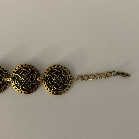 Solvar Celtic Trinity Knot Link Bracelet Hearts - Picture 13 of 13